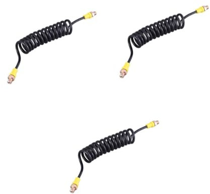 NUOBESTY 3 Stück Luftpumpenanschluss Pumpenadapter hoch Pumpe für Schlauchboote Verbinder luftschlauch Aufblasadapter Air Inflator Gewinde Schraubrohr der Luftpumpe