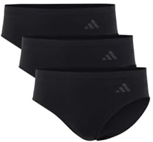 adidas Damen Hipster (3 Pack) - Sport Active Seamless - Packaged Panties - Bequeme Unterwäsche