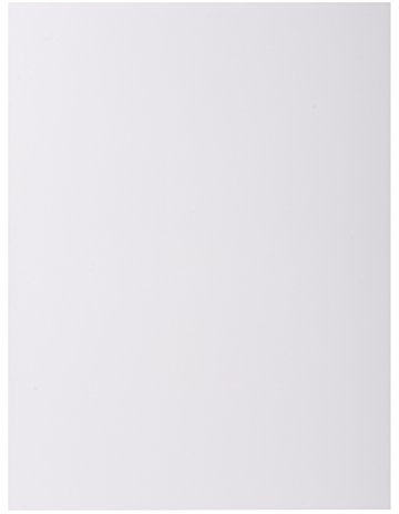 Exacompta Paket von 100 Aktendeckel, Bahia 80 Weiß