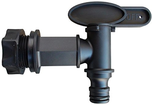 Belli 0857 7 Robinet Raccord Rapide Clipsable 20/27 Noir