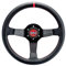 Sparco Universal Lenkrad Champion - Schwarz Leder - Durchmesser 330mm