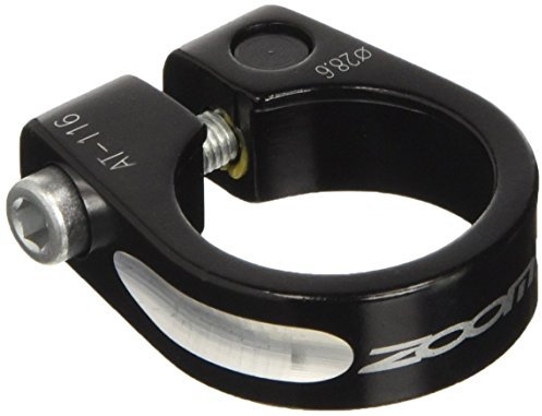 Zoom Collier Selle/Tige tête fraisée, Mixte Adulte, Noir, 28.6 mm
