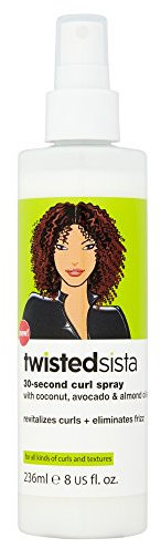 Twisted Sista Spray ricciolo con olio di cocco avocado e almond, 236 ml