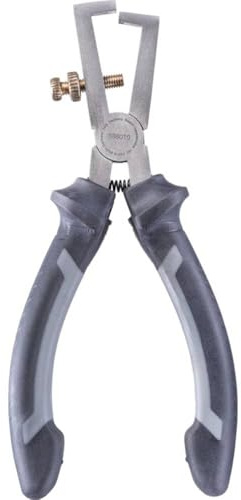 kwb 388010 Abisolier-Zange 160-mm, n. DIN ISO 5743, stufenlos einstellbar, mit Feder, scharfer Anschliff, CV-Stahl