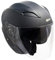Jethelm SKA-P 1PH Bolt schwarz gummiert, XL