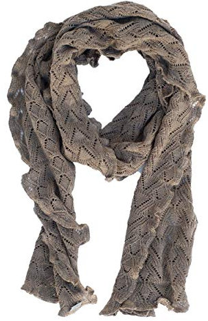 Invero, Merino Schal Lilly, 100% Wolle (Erde)