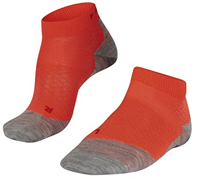 Falke Womens Running 5 Lightweight Short Socks - Neon Red - Small