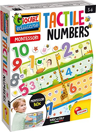 Liscianigiochi EX72453 Lernspielzeug, Nummer und Zahlen, Mehrfarbig