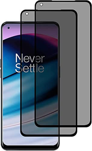 2 Pièces Verre Trempé Anti Espion avec OnePlus 9 Pro 5G - Anti Spy Film de Protection Dureté 9H, Privacy Film Protection Écran, 3D Vitre Protecteur Filtre Confidentialité