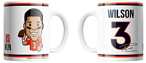 Great Branding Russell Wilson #3 Emoji NFLPA Jumbo Becher (440 ml)