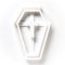 The Cookie Cutter Hub 11cm Coffin Cookie Cutter for Cookies Biscuits Clay Baking Decoration