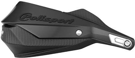 POLISPORT 8308800002 - Paramani TRAIL BLAZER 2 punti di fissaggio con barra in plastica MX-Style in plastica con kit di montaggio incluso compatibile con tutti i modelli MX/enduro en color nero