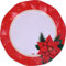 Graziano, Piatti di Carta NATALIZI Confezione da 8 piatti, Diametro 21 cm, Buffet dolci party