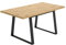 DEKIT GRUPO RIMOBEL Aran Ausziehbarer Esstisch, Melamin, Nordic, 76 x 120-160 x 90 cm