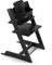 Trona Tripp Trapp de Stokke con Baby Set, Negro - Silla ajustable y evolutiva para niños y adultos - Ergonómica & diseño atemporal