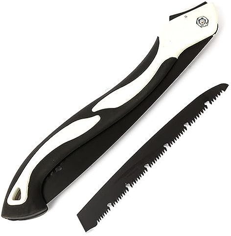 CHUIBOBO 1 Pcs 540mm Folding Hand Saw with 1Pcs Replaced Blades, Pruning Saw, Garden Saws, Camping Wood Working