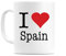WeDoMugs I Love Spain 11oz Coffee Tea Mug Cup