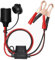 Liwinting Encendedor de Cigarrillos Cable de extensión 12V/24V Batería del Coche Clip Cable 0.6m Socket Adaptador de Enchufe con Fusible de protección 16 AWG 15A