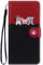 Butnyeoe Phone Case for iPhone 11,Cute Cartoon Dogs PU Leather Magnetic Wallet Flip Folio Protective Cover Case with Kickstand and Card Slots,Red+Black
