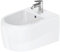 Duravit Qatego Wandbidet, 1 Hahnloch, mit Überlauf, 385x570x285mm, 2263150000, Farbe: Weiß