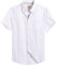 J.VER Mens White Short Sleeve Shirts Cotton Smart Casual Regular Fit Shirt Office Work Non Iron Button Down Oxford Summer Dress Shirt S