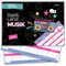Stadt Land Musik by snaPmee - Geschenk für Musiker, Sänger, Songwriter & Musikliebhaber - Quiz Spiel mit 50 Blatt Din-A4