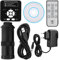 41 MP High Definition USB Industrial Microskop Kamera mit Fernbedienung, 100 -fache Optische Zoom -Inspektionskamera für die Reparatur von Mobiltelefonen (EU-Stecker)