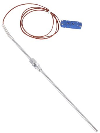T Typ Faden Thermoelement ‑200 ℃ ~ 350 ℃ Temperatursensor ABS -Stahl T -Typ Thermoelement Formdurchmesser 5 Mm 285 Mm Sonde
