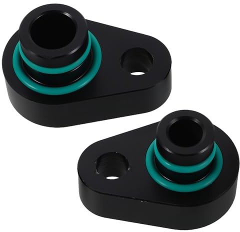 Ciieeo Kit De Suppression pour Climatisation Arrière Obturation Auxiliaire Kit De Bouchon pour Système De Climatisation Automobile Couvercle Orifice pour Climatiseur Plaque Obturation Pou