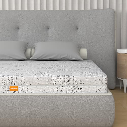 Hybrid-Matratze, Höhe 25 cm, Taschenfedern und Memory-Schaum – abnehmbarer Bezug, orthopädisch, ergonomisch, Unterstützung der vertikalen Säule – Medizinprodukt – Made in Italy | Vitalize Hybrid (90 x