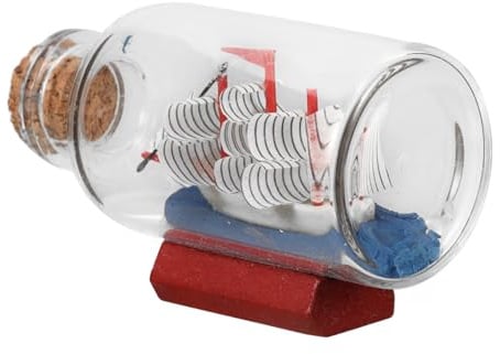Weihnachten Event Glasflasche Souvenir Maritime Wohndekoration für Desktop
