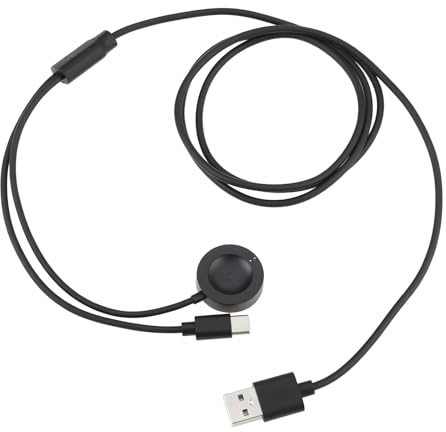 EMSea Smart Watch USB 2 to 1 Tpye-C Wireless Charging Cable 3.9ft Compatible with Fossil Gen 6/5/4