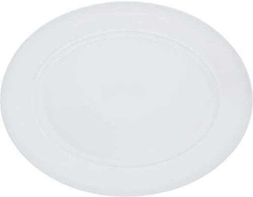 KAHLA Aronda Platte, oval 32 cm | weißer Servierteller aus Porzellan