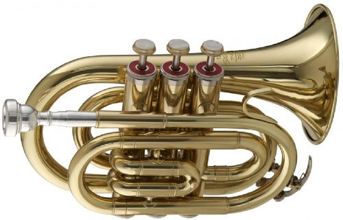 Stagg 77-MT Taschentrompete mit ABS-Koffer