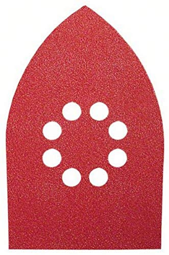 BOSCH Schleifblatt-Set für Multischleifer, 5-teilig, 100 x 171, Körnung 240, 2609256A78
