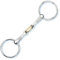 Stübben Gebiss 2220 Wassertrense/Unterlegtrense doppelt gebrochen - 15,0 cm - 14 mm - Sweet Copper Mittelstück