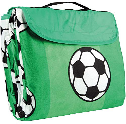 Bestlivings Picknickdecke mit Fotodruck - Fußball - 300x200 cm (BxL), in vielen Variationen