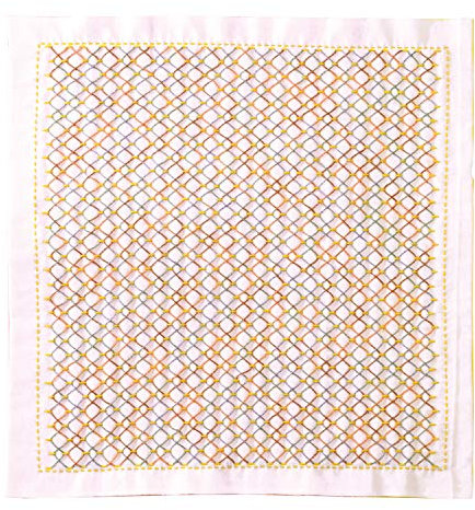 Olympus Thread OLIMPASS SK-380 Geschirrtuch-Set mit Blumenmotiv