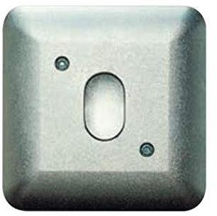 Arnould 80100 Plastron interrupteur va-et-vient/poussoir IP51-9 - Club Force