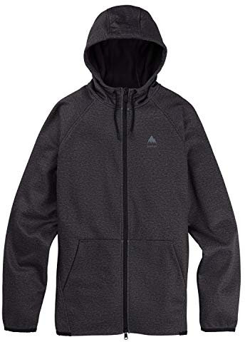 Burton Herren Hoodie Crown Weatherproof, True Black Heather, XL, 22023100001