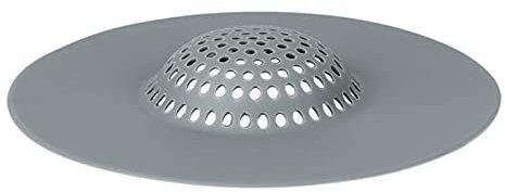 Tradineur - Filtro colador para fregadero ducha o lavabo 100% silicona 13 cm de diámetro
