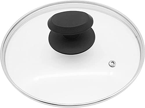 Smart Price Saucepan Lid Round Frying Pan Universal Lid With Steam Hole For Cooking Pot 30cm