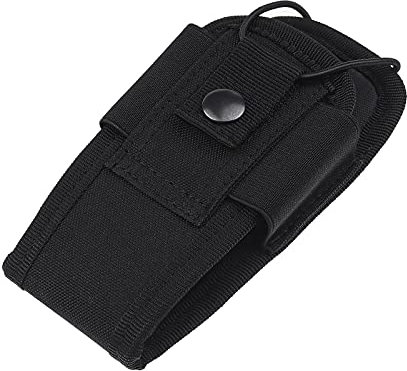 Be In Your Mind Adjustable Radio Radio Pouch Security Walkie Talkie Bag Belt Holder Bag Holder Radio Holster Hunting Intercom Bag 1000D Nylon for Fireman Teacher