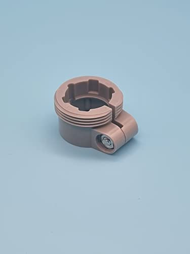 Bilutza Adapter Adapterring kompatibel für Danfoss Heizkörperthermostate Heizungsventile RA grau