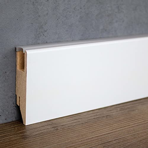 Plinthe Lumineuse LED PROVISTON 19 x 70 x 2500 mm PROVISTON | Éclairage Indirect, MDF Mélaminé, 25 m