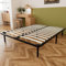 Stanew Sommier 140x190cm - Hauteur de 29 cm - Sommier à Lattes pour Adulte - 2x14 Lattes -9 Pieds Inclus - Lit Lit 140 x 190 avec Sommier