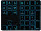 Lazmin112 Teclado Numérico Bluetooth, Teclado Numérico Inalámbrico Recargable de 34 Teclas con Retroiluminación de 7 Colores, Mini Teclado Externo, Complemento para Computadora Portátil