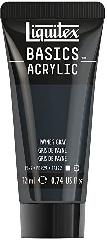 Liquitex Basics Acrylique Tube 22 ml Gris De Payne ROW