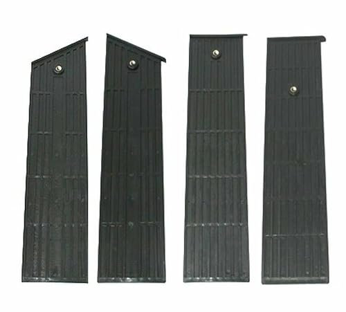 4x Gleitplatten passend für Bayerwald BW 60/7 E & BW 60/7 B Holzspalter