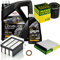 EISENFELS Filter Set Inspektionspaket erstellt mit 6 L Motoröl MANNOL Longlife 504/507 5W-30, MANN-FILTER Ölfilter, Luftfilter, Innenraumfilter, Dichtring